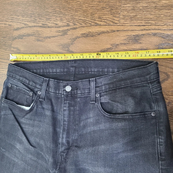 Levi's Strauss jeans 559 men's size .36×32 black color - Picture 2 of 6